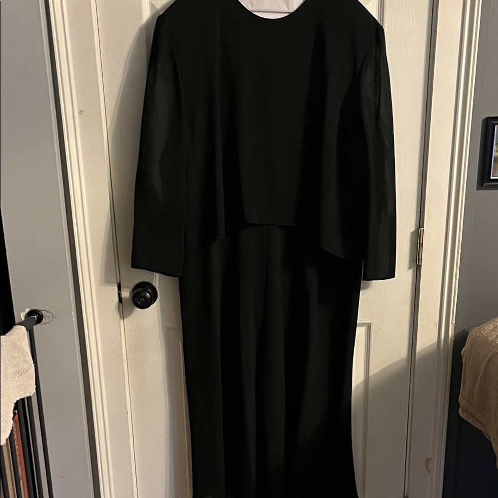 Elegant Black Women's Dress